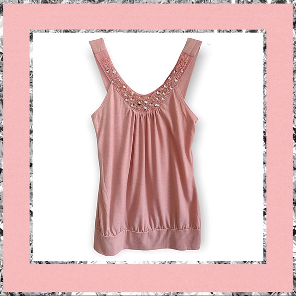 Deb Tops - 🌈 3/$18 🌈 Deb Bling Tank Top